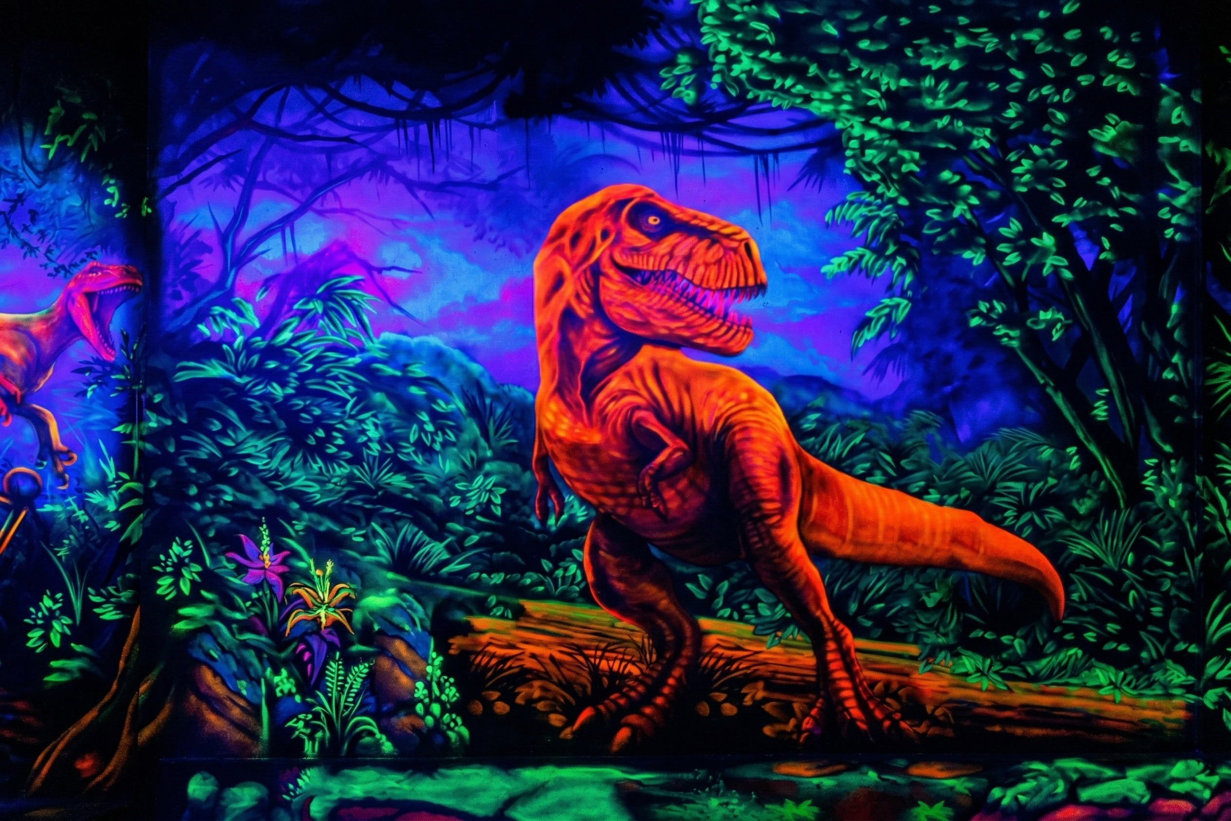 T-Rex-Wandbild-600x400